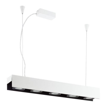 Eglo - Светодиодная подвесная люстра с регулированием яркости 5xLED/5,4W/230V