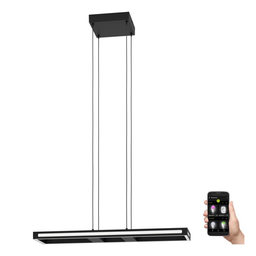 Eglo - Светодиодная подвесная люстра с регулированием яркости LED/21W/230V 2700-6500K