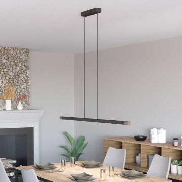 Eglo - Светодиодная подвесная люстра с регулированием яркости LED/22W/230V 3000K