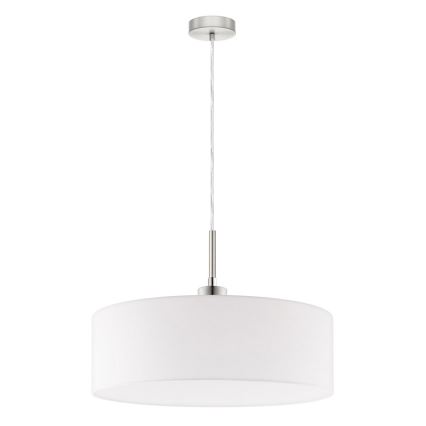Eglo - Светодиодная подвесная люстра TUNJA 1xE27/60W/230V белый