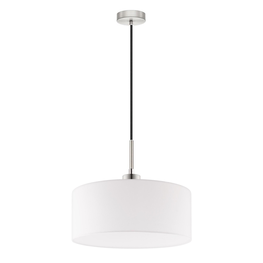 Eglo - Светодиодная подвесная люстра TUNJA 1xE27/60W/230V белый