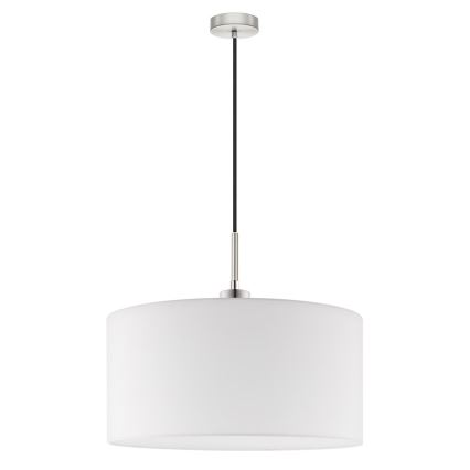 Eglo - Светодиодная подвесная люстра TUNJA 1xE27/60W/230V белый