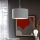 Eglo - Светодиодная подвесная люстра TUNJA 1xE27/60W/230V серый