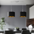 Eglo - Светодиодная подвесная люстра TUNJA 2xE27/60W/230V черный