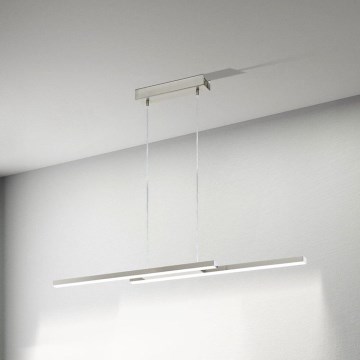 Eglo - Светодиодная подвесная RGB-люстра с регулированием яркости FRAIOLI-C 2xLED/17W/230V