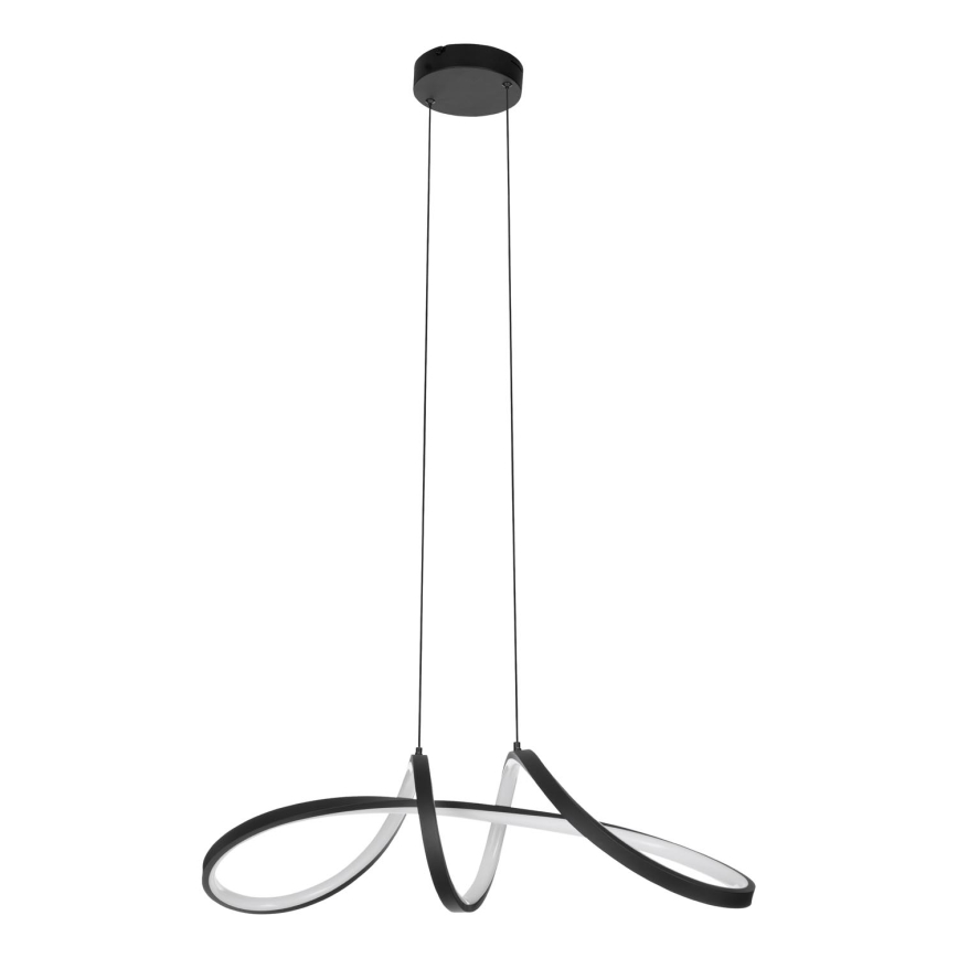Eglo - Светодиодная подвесная RGBW-люстра с регулированием яркости LED/22W/230V 2700-6500K черный