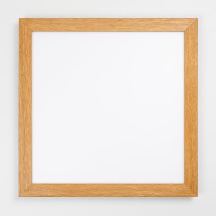 Eglo - Светодиодная припотолочная панель с регулированием яркости SALOBRENA-CL WOOD LED/31W/230V 2700-6500K 64x64 см коричневый