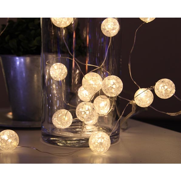 Eglo - Светодиодная рождественская гирлянда 15xLED/3xAA 1,4 м
