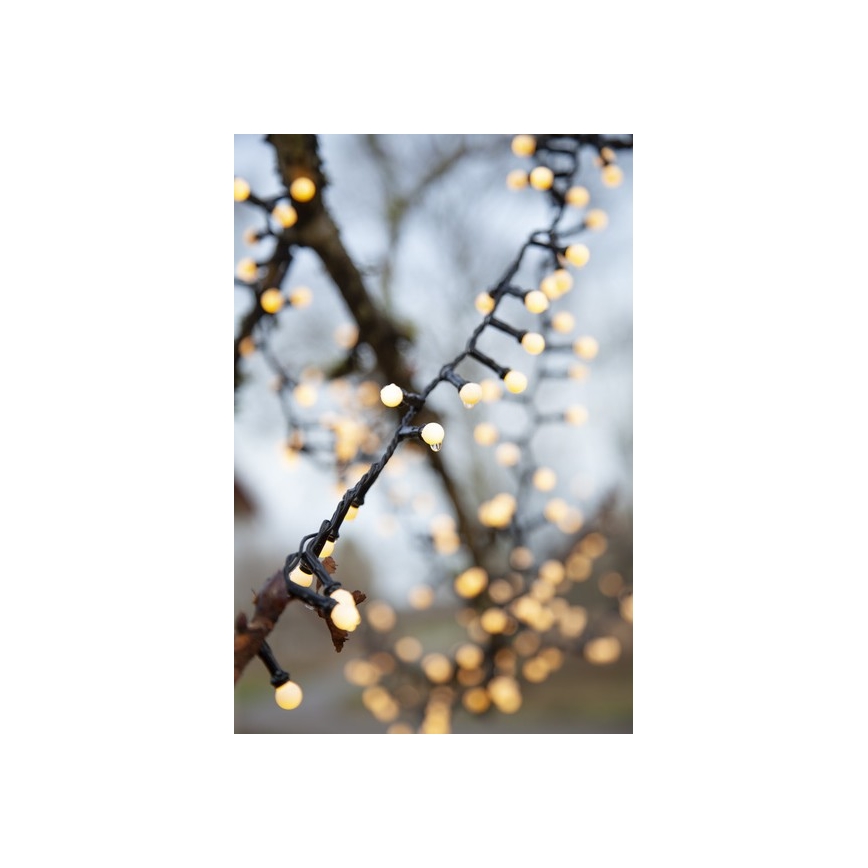 Eglo - уличная светодиодная рождественская гирлянда 700 LED/8 режимов, 19 м, IP44, тёплый белый