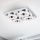 Eglo - Светодиодный хрустальный потолочный светильник 4xLED/4W/230V