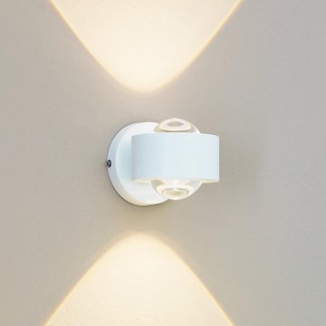 Eglo - Светодиодный настенный светильник 2xLED/2,5W/230V