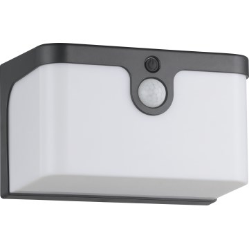 Eglo - Светодиодный настенный светильник на солнечной батарее с датчиком LED/7,3W/4,5V IP44