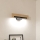 Eglo - Светодиодный настенный светильник с регулированием яркости LED/9,6W/230V 3000K черный/бежевый