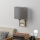 Eglo - Светодиодный настенный светильник TUNJA 1xE27/60W/230V матовый хром/серый