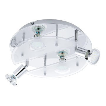 Eglo - Светодиодный потолочный светильник 4xGU10/3W