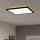 Eglo - Светодиодный потолочный светильник для ванной LED/17,6 Вт/230 В 2700/4000/6500K 39x39 см IP44 черный