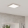 Eglo - Светодиодный потолочный светильник LED/13W/230V 2700/4000/6500К 29x29 см матовый хром