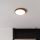 Eglo - светодиодный потолочный светильник LED/14,2Вт/230В 2700/4000/6500К, диаметр 27,8 см, черный