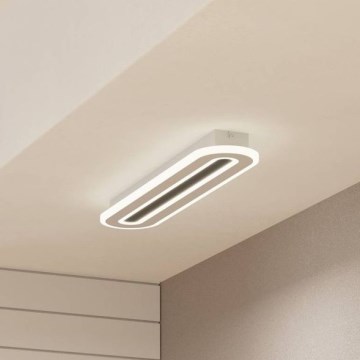 Eglo - Светодиодный потолочный светильник с регулированием яркости LED/20W/230V 2700-6500K белый + дистанционное управление