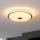 Eglo - Светодиодный потолочный светильник с регулированием яркости LED/24W/230V + дистанционное управление