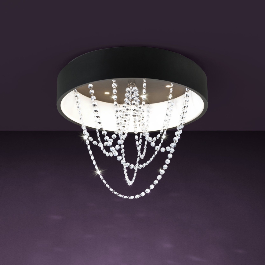 Eglo - Светодиодный потолочный светильник с регулированием яркости LED/34W/230V + 6xLED/5,4W + дистанционное управление