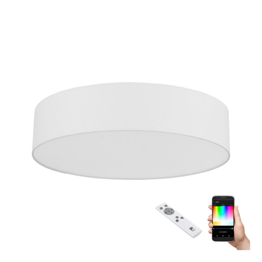 Eglo - Светодиодный потолочный RGB-светильник с регулированием яркости ROMAO-C LED/33W/230V + дистанционное управление