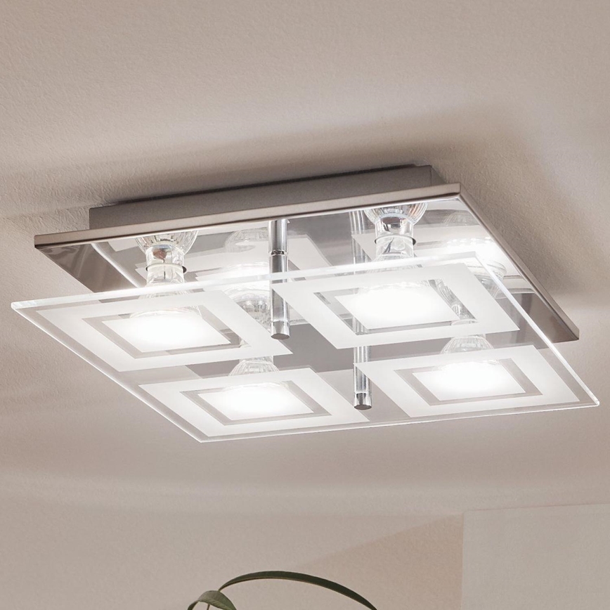 Eglo - Светодиодный потолочный светильник 4xGU10-LED/3W/230V