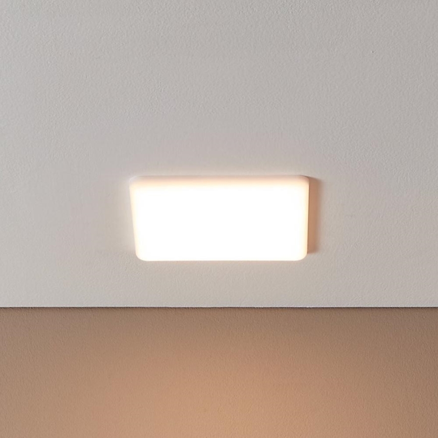 Eglo - Светодиодный потолочный светильник для ванной комнаты LED/11,5W/230V 15,5x15,5 см IP65