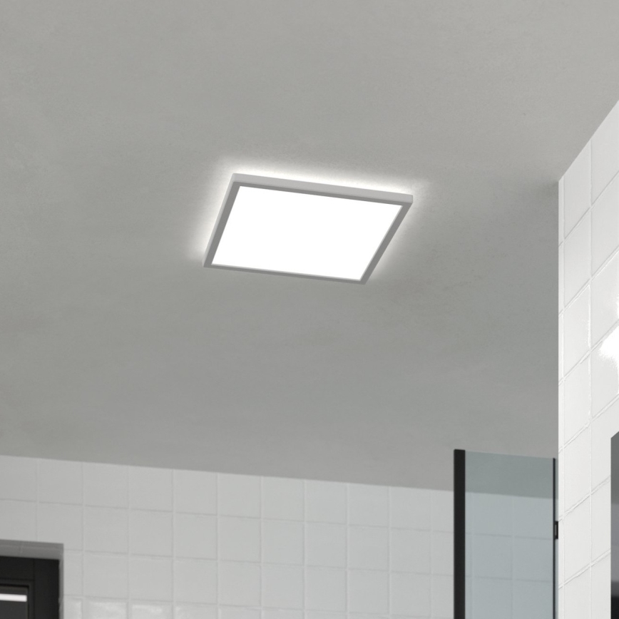 Eglo - Светодиодный потолочный светильник для ванной комнаты LED/17,6W/230V 2700K/4000K/6500K 39x39 см IP44 белый