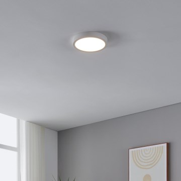 Eglo - Светодиодный потолочный светильник с датчиком FUEVA LED/17W/230V 3000K диаметр  21 см