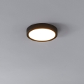 Eglo - Светодиодный потолочный светильник с датчиком LED/17W/230V 3000K черный