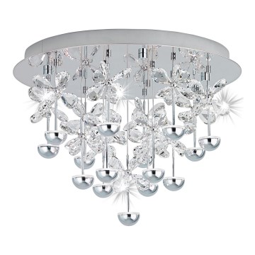 Eglo - Светодиодный потолочный светильник с регулированием яркости 15xLED/1,8W/230V