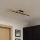 Eglo - Светодиодный потолочный светильник с регулированием яркости 2xLED/10W/230V 3000K черный/бежевый