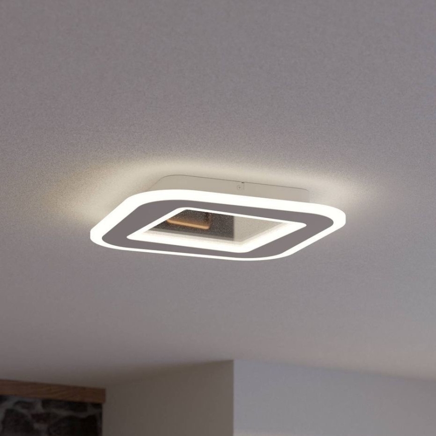 Eglo - Светодиодный потолочный светильник с регулированием яркости LED/20W/230V 2700-6500K белый + дистанционное управление