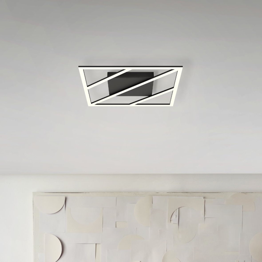 Eglo - Светодиодный потолочный светильник с регулированием яркости LED/21W/230V + дистанционное управление