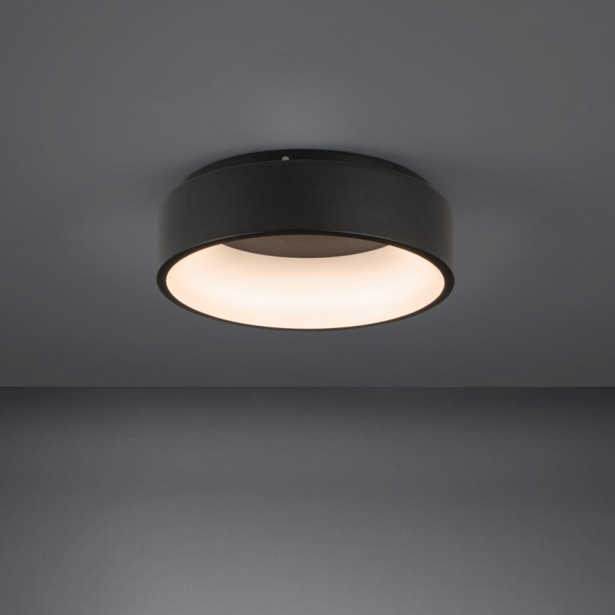 Eglo - Светодиодный потолочный светильник с регулированием яркости LED/25,5W/230V 3000K черный