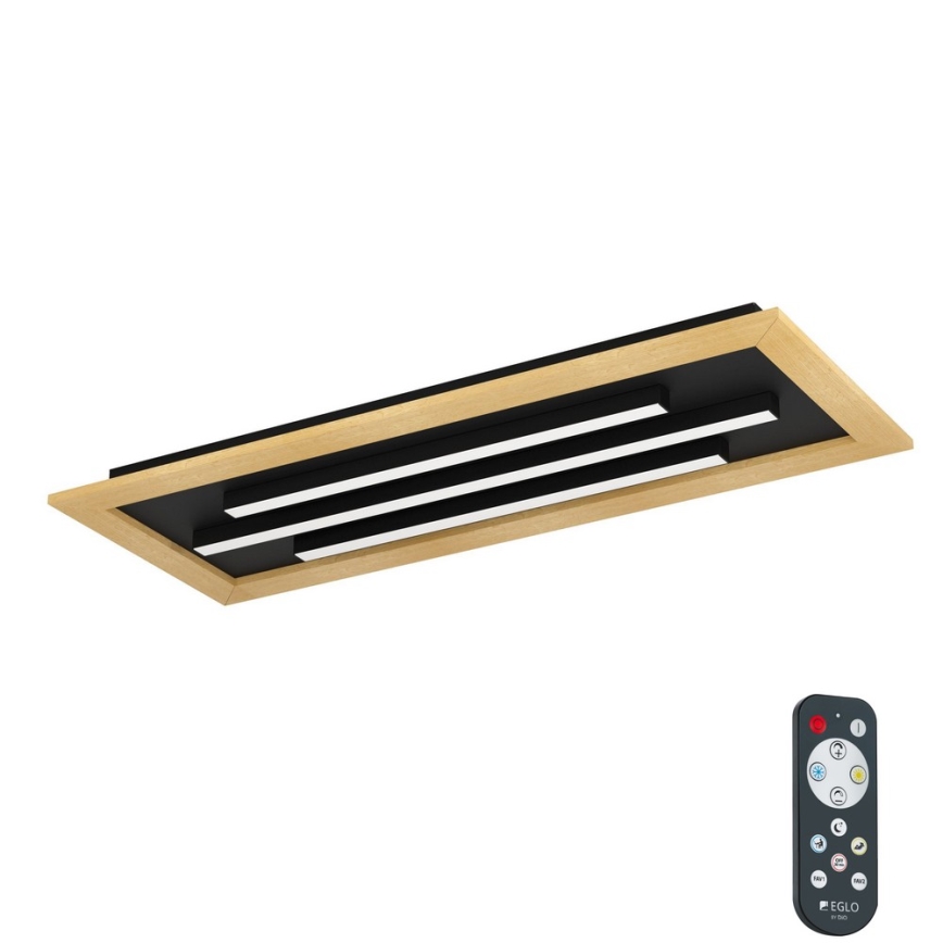 Eglo - Светодиодный потолочный светильник с регулированием яркости LED/32,1W/230V + дистанционное управление