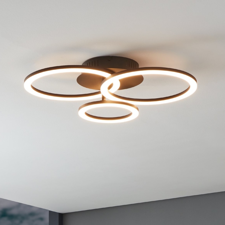 Eglo - Светодиодный потолочный светильник с регулированием яркости LED/33W/230V