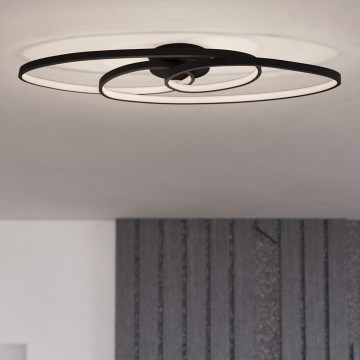 Eglo - Светодиодный потолочный светильник с регулированием яркости LED/38W/230V
