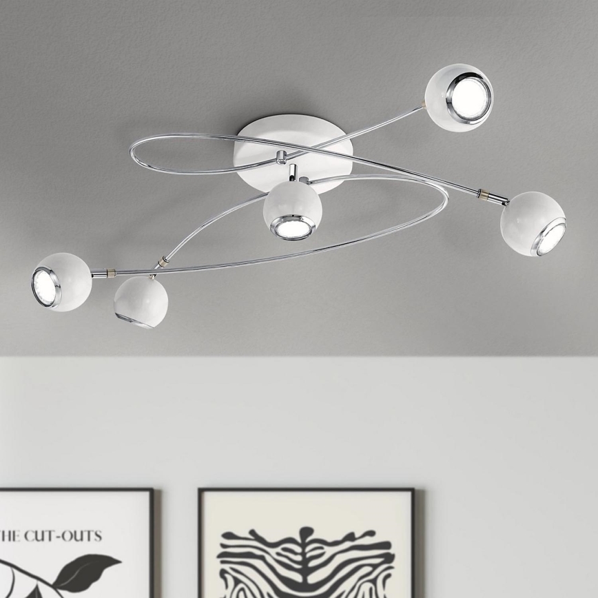 Eglo - Светодиодный прожектор 5xGU10-LED/3W/230V