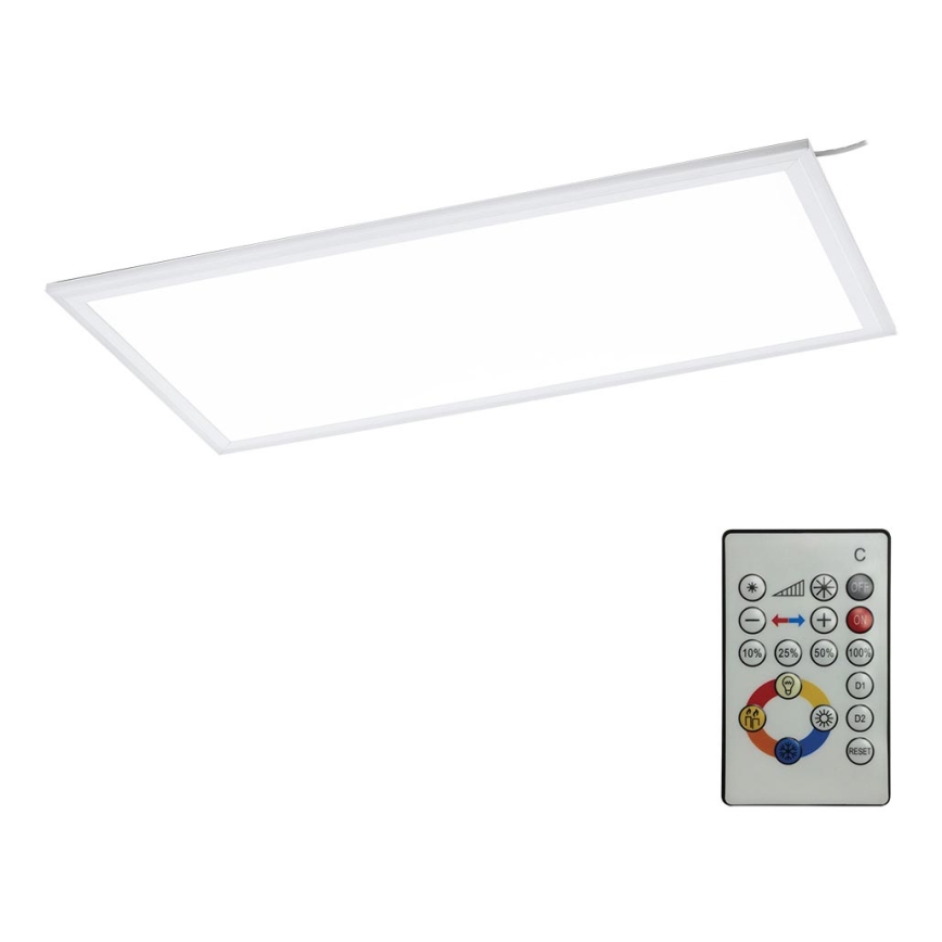 Eglo - Светодиодный RGB-панель с регулированием яркости LED/21W/230V + дистанционное управление