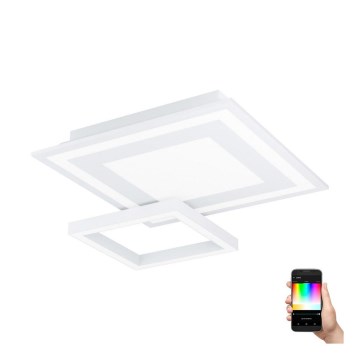 Eglo - Светодиодный RGB регулируемый потолочный светильник SAVATAEILA-C LED/20W/230V