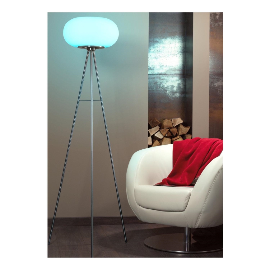 Eglo - Светодиодный RGB-торшер с регулированием яркости OPTICA-C LED/17W/230V диаметр 56 см