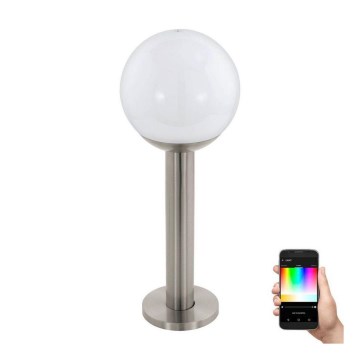 Eglo - Светодиодный RGB уличный диммируемый светильник 1xE27/9W/230V 2700-6500K IP44