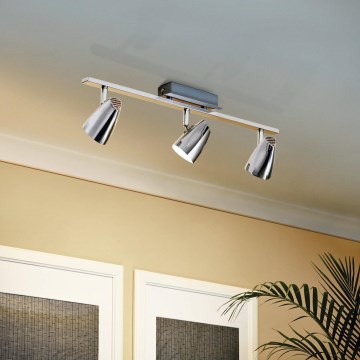 Eglo - Светодиодный точечный светильник 3xGU10/3W/230V