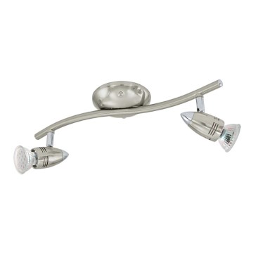 Eglo - Светодиодный точечный светильник 2xGU10/3W/230V