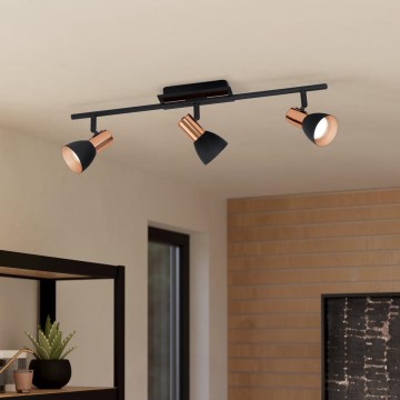 Eglo - Светодиодный точечный светильник 3xGU10/3,3W/230V