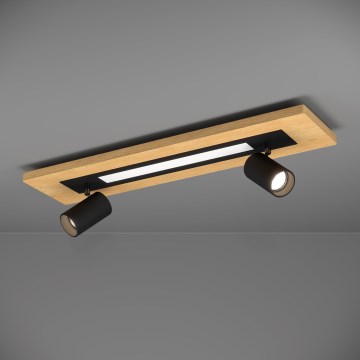 Eglo - Светодиодный точечный светильник LED/12W/230V + 2xGU10/4,5W