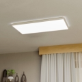 Eglo - Светодиодный уличный потолочный светильник LED/17,2W/230V 2700/4000/6500K 30x57 см IP44 белый