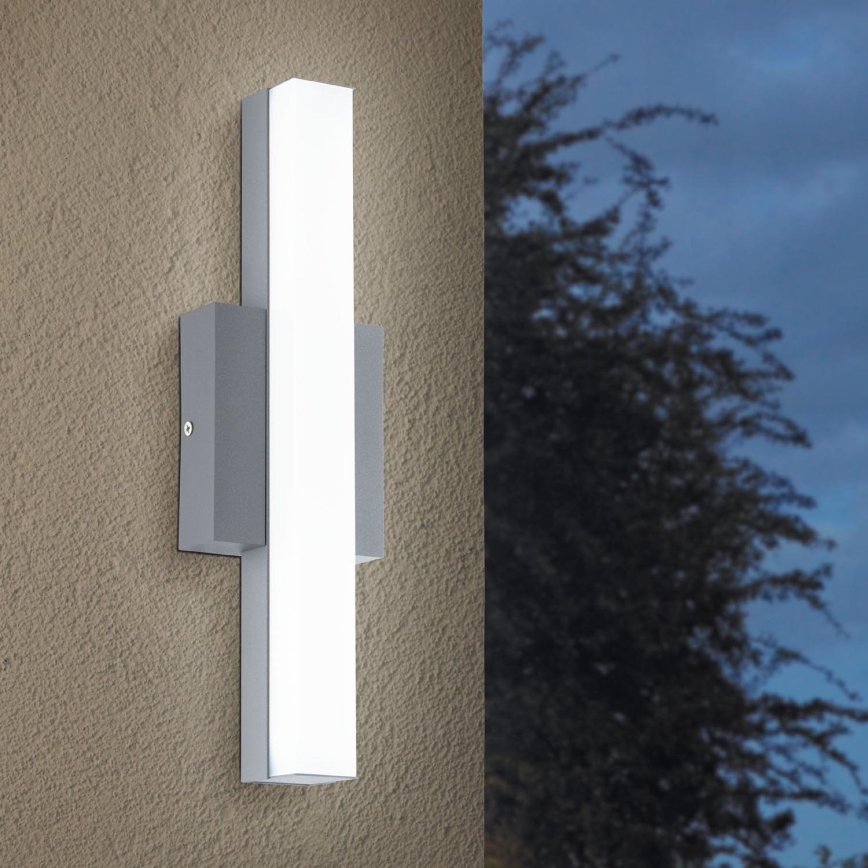 Eglo - Светодиодный уличный светильник 1xLED/8W/230V IP44
